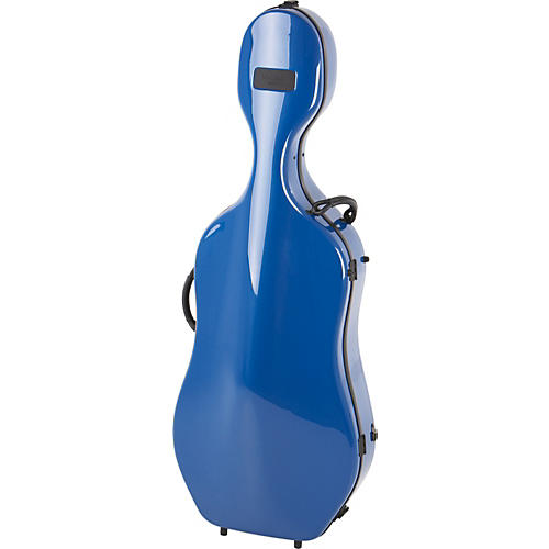 Bam Newtech Cello Case Blue, with Wheels
