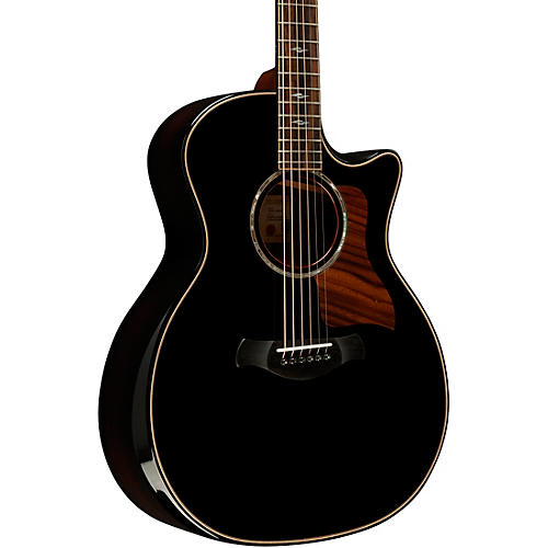 Taylor Next Generation 814ce Builder's Edition Grand Auditorium Acoustic-Electric Guitar - Blacktop