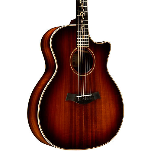 Taylor Next Generation K24ce Grand Auditorium Acoustic Electric Guitar - Shaded Edge Burst