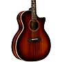 Taylor Next Generation K24ce Grand Auditorium Acoustic Electric Guitar - Shaded Edge Burst 1204246043