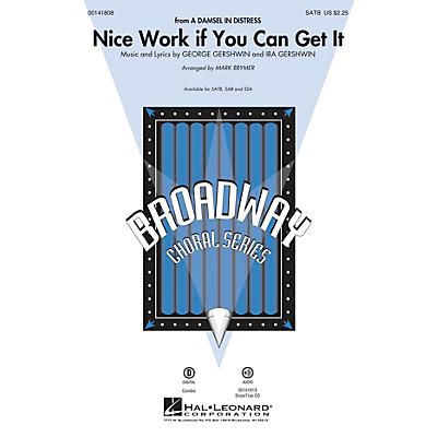 Hal Leonard Nice Work If You Can Get It ShowTrax CD Arranged by Mark Brymer