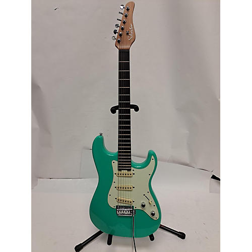 Schecter Guitar Research Nick Johnson Signature Solid Body Electric Guitar Green