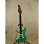 Used Schecter Guitar Research Nick Johnson Solid Body Electric Guitar Mint Green