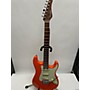 Used Schecter Guitar Research Nick Johnston SSS Solid Body Electric Guitar Orange
