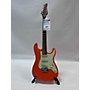 Used Schecter Guitar Research Nick Johnston Signature SSS Solid Body Electric Guitar Orange