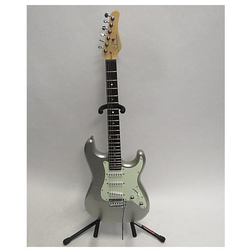 Schecter Guitar Research Nick Johnston Signature Solid Body Electric Guitar Atomic Silver