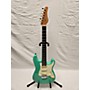 Used Schecter Guitar Research Nick Johnston Signature Solid Body Electric Guitar Mint Green