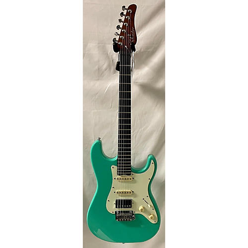 Schecter Guitar Research Nick Johnston Traditional Diamond Series Solid Body Electric Guitar Atomic Green