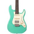 Schecter Guitar Research Nick Johnston Traditional HSS Electric Guitar Atomic Snow Mint Green PickguardAtomic Green Mint Green Pickguard