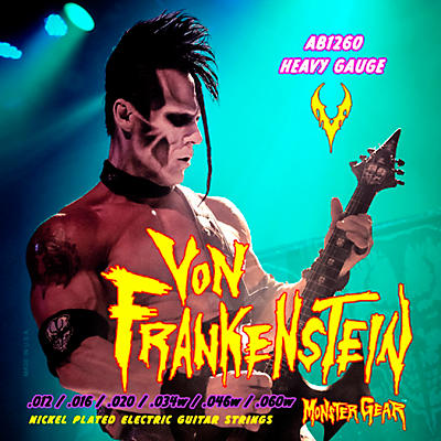 Von Frankenstein Monster Gear Nickel Plated Electric Guitar Strings