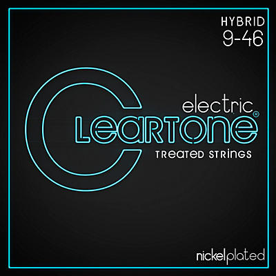 Cleartone Nickel-Plated Light Hybrid Electric Guitar Strings