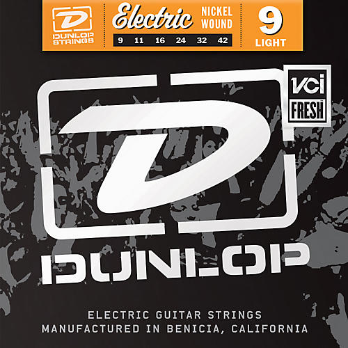 Nickel-Plated Steel Electric Guitar Strings - Light