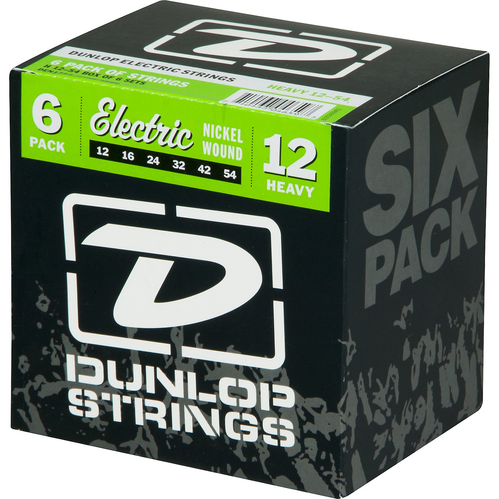 Dunlop Nickel Plated Steel Electric Guitar Strings Heavy 6Pack
