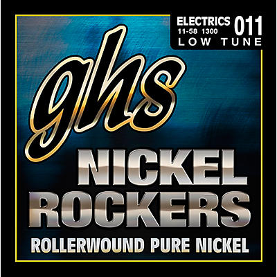 GHS Nickel Rockers Lo Tune SRV Set