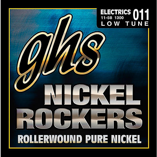 GHS Nickel Rockers Lo Tune SRV Set