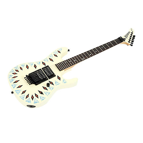 Kramer NightSwan Electric Guitar Condition 3 - Scratch and Dent Aztec Marble Graphic 197881383947