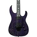 Legator Ninja 6-String Floyd Rose Pro Series Electric Guitar Green CracklePurple Crackle