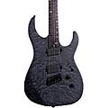 Legator Ninja 6 String Multi-Scale Super Shred Series Quilted Maple Electric Guitar PurpleBlack