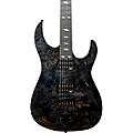 Legator Ninja 6 String Super Shred Series Electric Guitar Black BurlBlack Burl