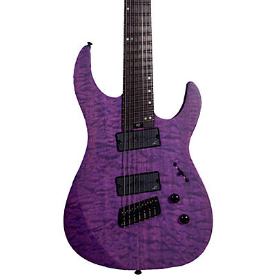 Legator Ninja 7 String Multi-Scale Super Shred Series Quilted Maple Electric Guitar