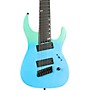 Legator Ninja 8 String Multi-Scale Performance Series Electric Guitar Pacific Aqua