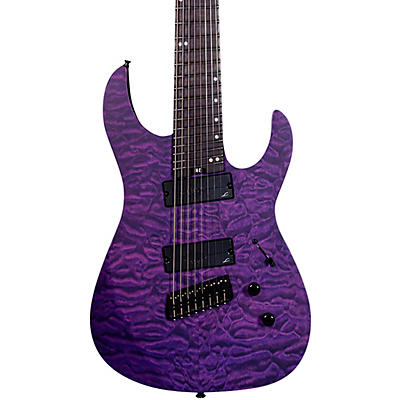 Legator Ninja 8 String Multi-Scale Super Shred Series Quilted Maple Electric Guitar