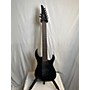 Used Legator Ninja Performance 8 Multi Scale Solid Body Electric Guitar Black