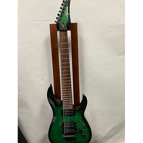 Legator Ninja Pro Solid Body Electric Guitar Trans Green
