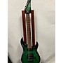 Used Legator Ninja Pro Solid Body Electric Guitar Trans Green