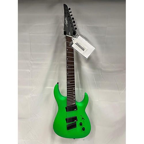 Legator Ninja R Multi Scale 7 Solid Body Electric Guitar Nuclear Green