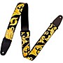 Levy's Nita Strauss Signature Polyester Guitar Strap Black/Gold