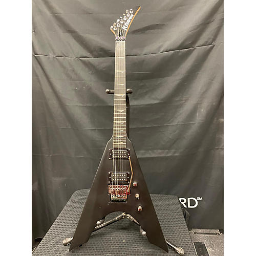 Kramer Nite V Solid Body Electric Guitar Black