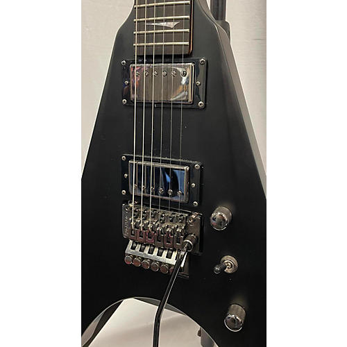 Kramer Nite-V Solid Body Electric Guitar Black