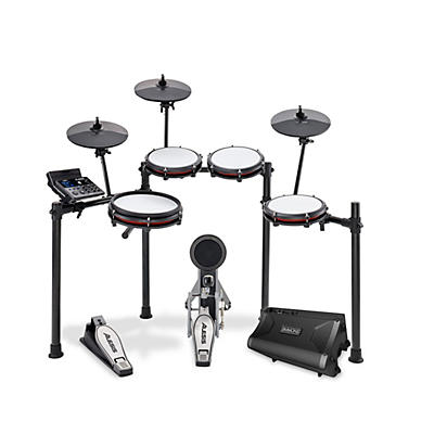 Alesis Nitro Max 8-Piece Electronic Drum Set With Bluetooth, BFD Sounds & DA2108 Drum Amp -