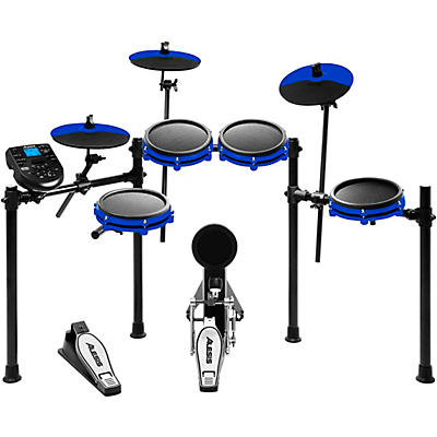 Alesis Nitro Mesh Limited-Edition Blue Lightning Electronic Drum Set