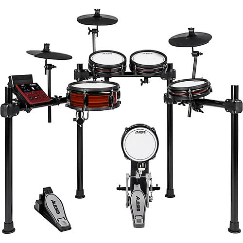 Alesis Nitro Pro 8-Piece Electronic Drum Kit With Mesh Heads & Bluetooth Condition 1 - Mint