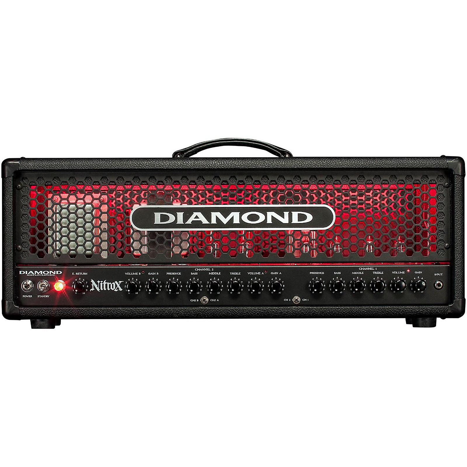 Diamond Amplification Nitrox Usa Custom Series 100w Modern Tube Guitar Amp Head Musicians Friend