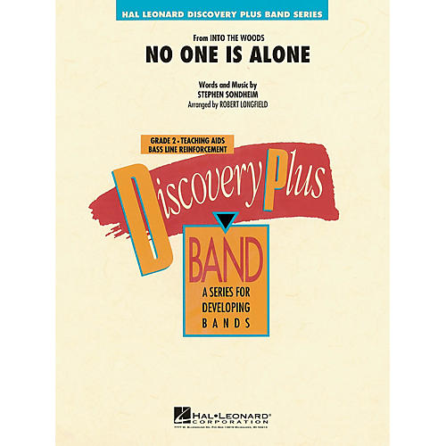 Hal Leonard No One Is Alone (from Into the Woods) - Discovery Plus Band Series Level 2 arranged by Robert Longfield