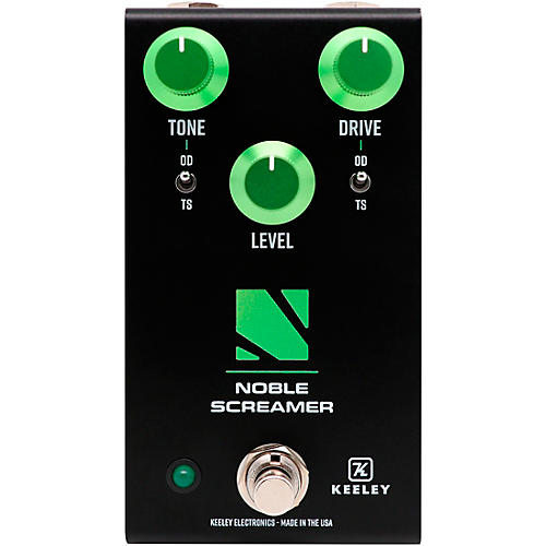 Keeley Noble Screamer Overdrive Effects Pedal Black