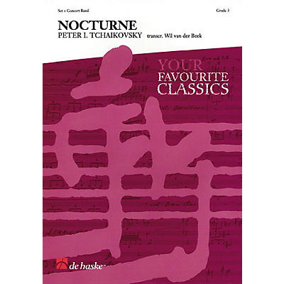 De Haske Music Nocturne Op. 54, No. 4 Concert Band Level 3 Arranged by Wil Van der Beek