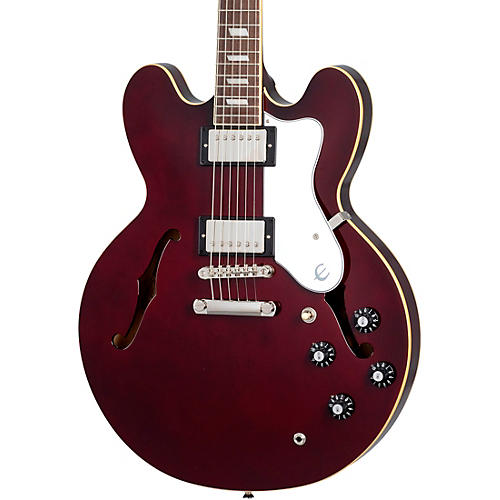 Epiphone Noel Gallagher Riviera Semi-Hollow Electric Guitar Condition 1 - Mint Dark Wine Red
