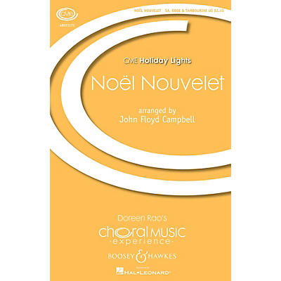 Boosey and Hawkes Noël Nouvelet (CME Holiday Lights) CHORAL arranged by John Floyd Campbell