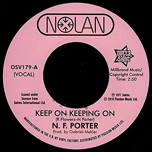 Nolan Porter - Keep On Keeping On / If I Could Only Be Sure
