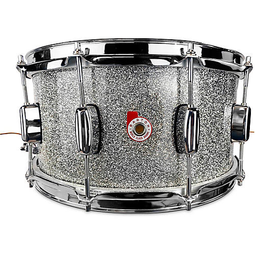 Barton Drums North American Maple Snare Drum 14 x 6.5 in. Silver Sparkle Lacquer