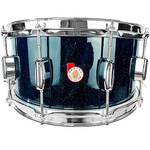 Barton Drums North American Maple Snare Drum Condition 1 - Mint 14 x 6.5 in. Black Sparkle Lacquer