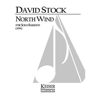 Lauren Keiser Music Publishing North Wind (Bassoon Solo) LKM Music Series by David Stock