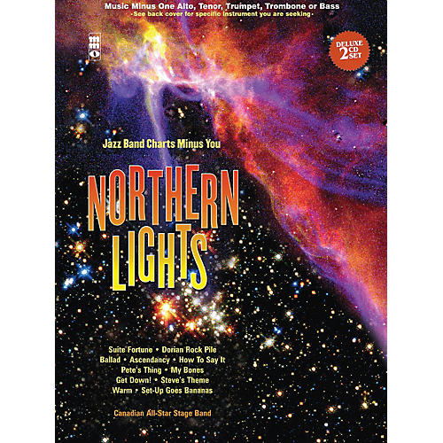 Northern Lights - Alto Saxophone Music Minus One Series Book with CD