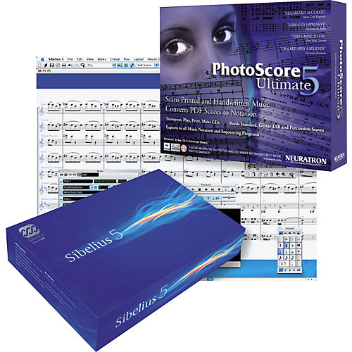 Notation Software Academic Edition Version 5 and PhotoScore Ultimate