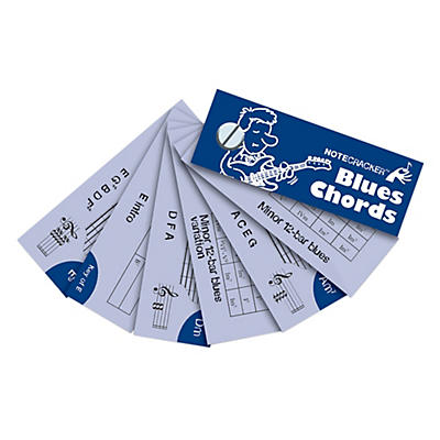 Music Sales Notecracker - Blues Guitar Chords (pocket-sized gift)