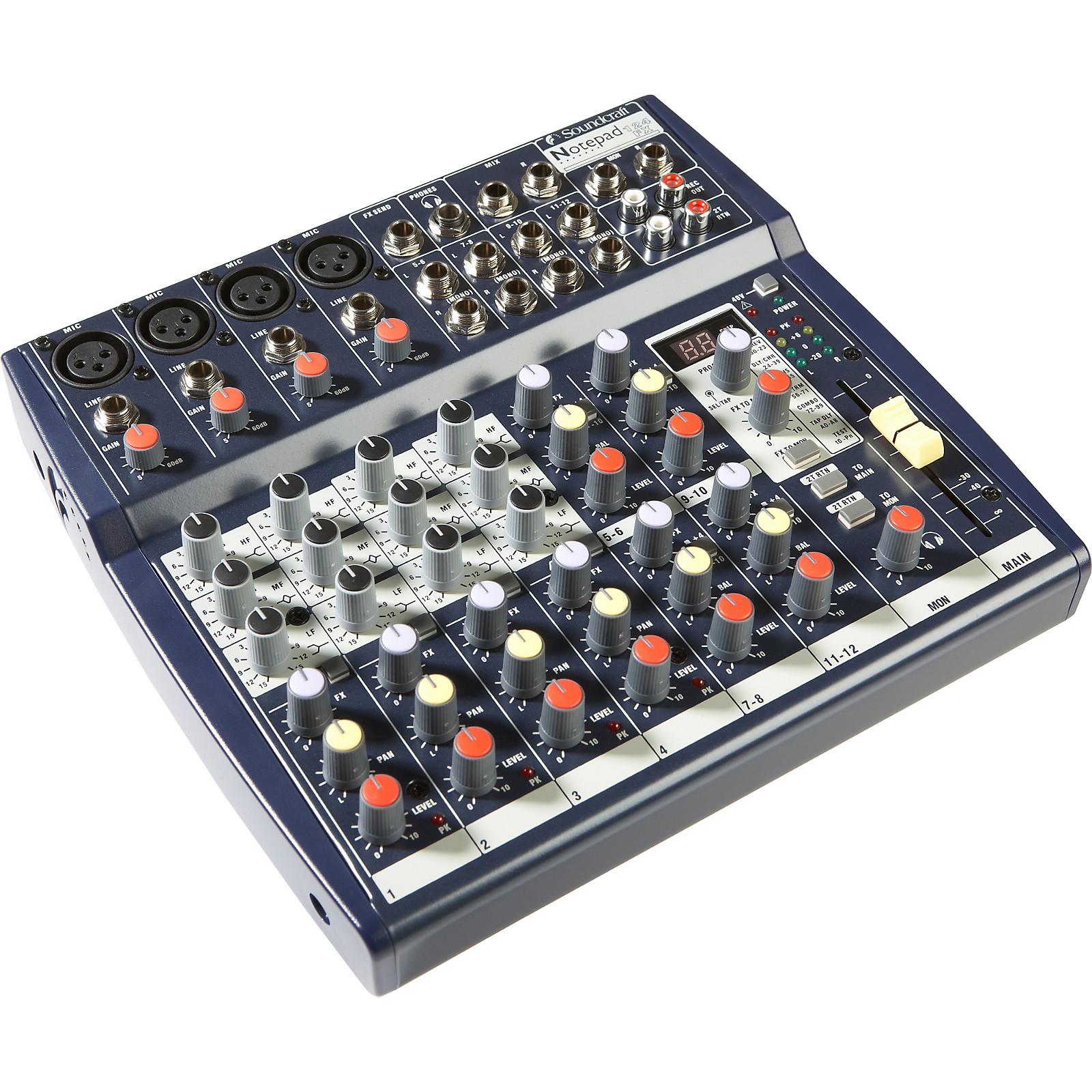 Soundcraft Notepad 124FX Mixer with Effects | Musician's Friend